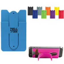 Silicone Phone Wallet With Stand